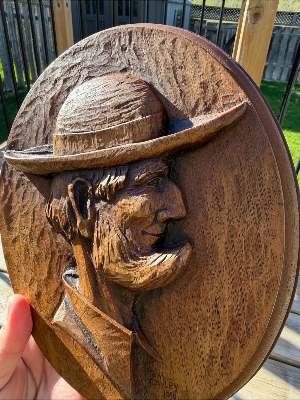 Vintage Hand Carved Pennsylvania Dutch Wall Plaques Set Karl Rothammer 1970 - Picture 3 of 13